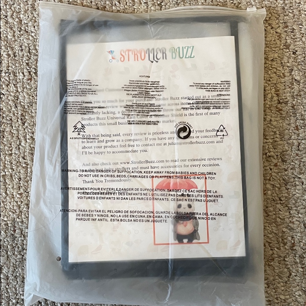 NEW: Rain cover for Stroller